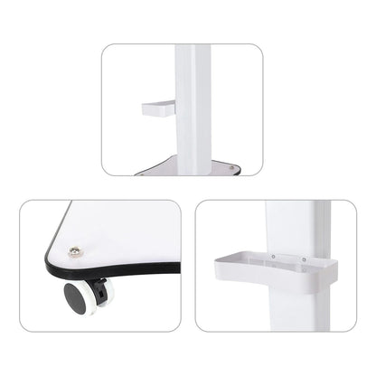 3Tier Rolling Trolley Cart For Beauty Salons SPA Equipment Machine Holder Organizer With Push Handl 4