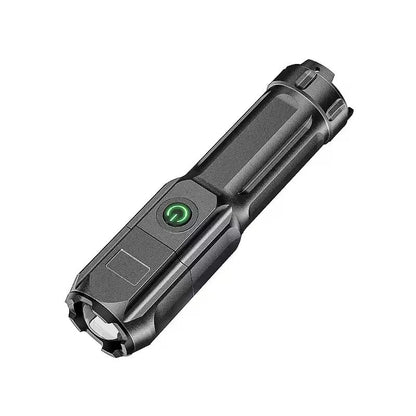 Rechargeable LED Camping Torch Flashlight High Power USB Spotlight With Zoom Lantern Waterproof Bui 1