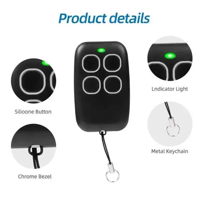 Universal Duplicator Garage Remote Controller  43392 MHz Fixed Code SelfCopying Automation Gate Ope 5
