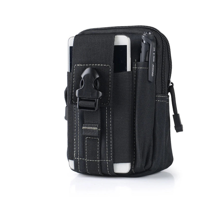 Mens Camouflage Tactical Leg Bag Waterproof Motorcycle  Cycling Waist Pack