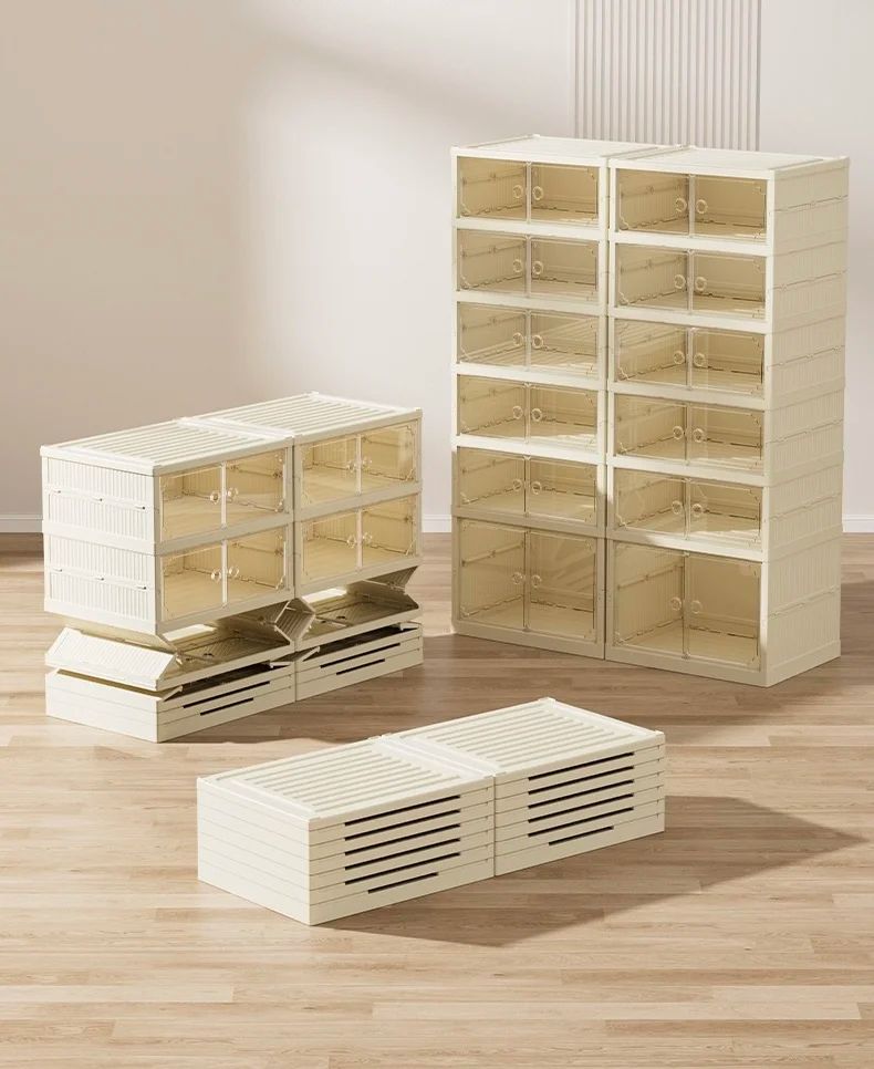 Top Quality Stackable Shoe Cabinet Portable Design Organizer Stand Holder For SpaceSaving Shoes Sto 2