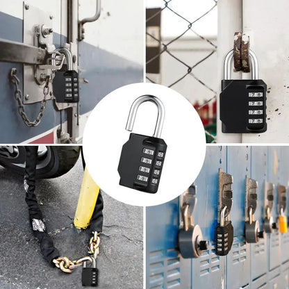ORIA Combination Padlocks Waterproof Outdoor Password Locks For Luggage Gym Lockers Cabinets Doors  2