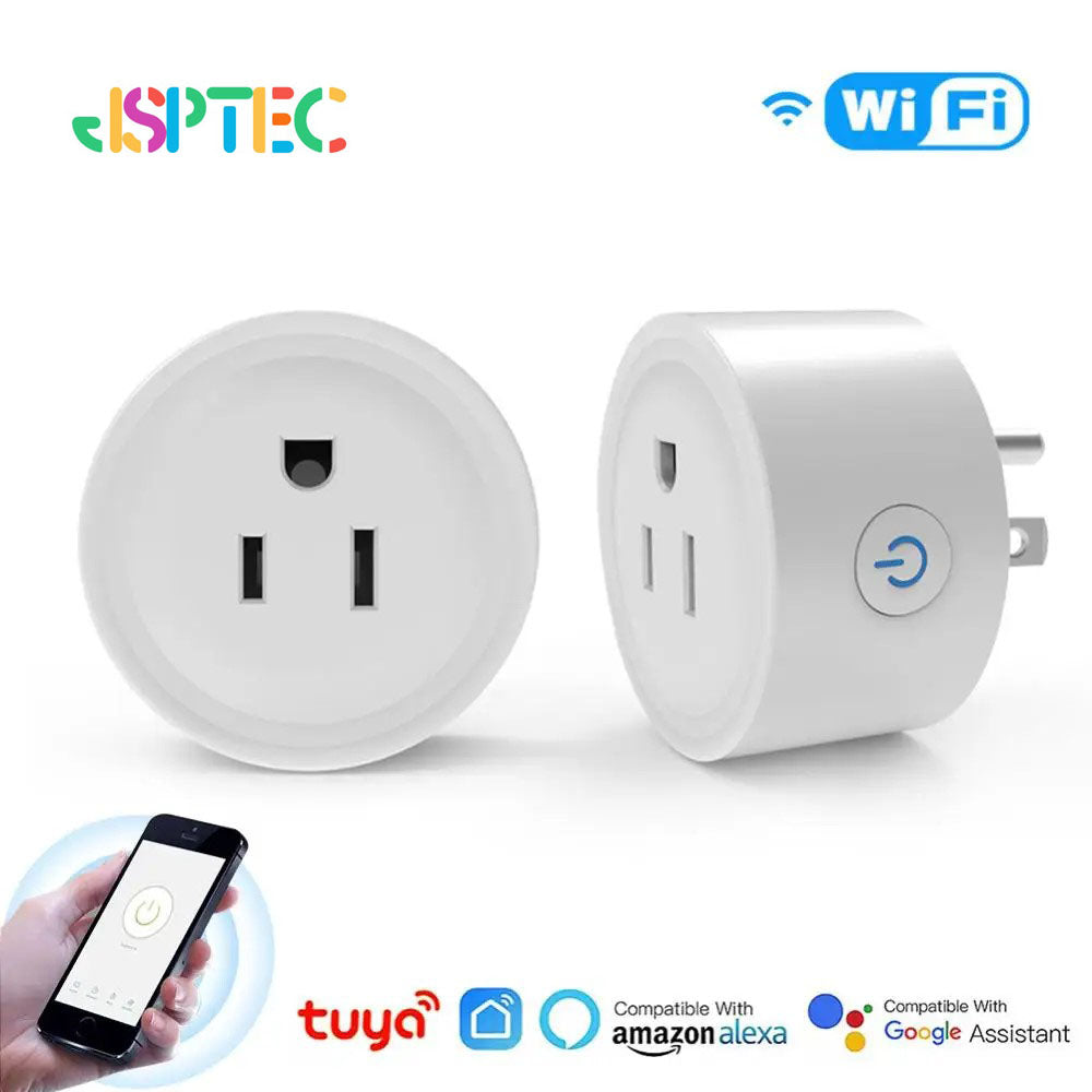 Tuya Smart WiFi Plug JPUSUK Standard Wireless Outlet Works With Alexa  Google Home Remote Control   5
