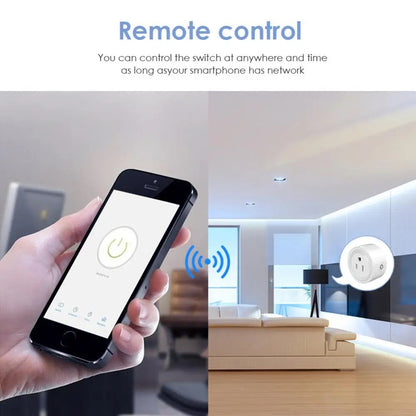 Tuya Smart WiFi Plug JPUSUK Standard Wireless Outlet Works With Alexa  Google Home Remote Control   2