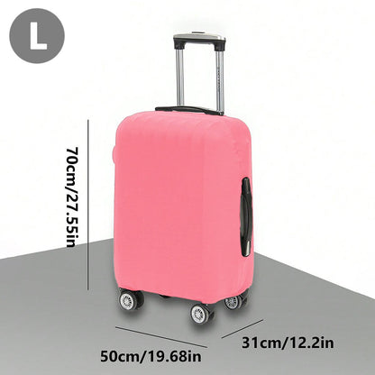 Fashion Travel Suitcase Protective Cover Solid Color Fits 1832 Inch Luggage