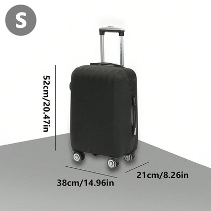 Fashion Travel Suitcase Protective Cover Solid Color Fits 1832 Inch Luggage