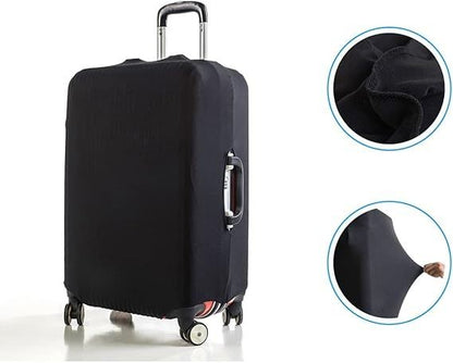 Fashion Travel Suitcase Protective Cover Solid Color Fits 1832 Inch Luggage