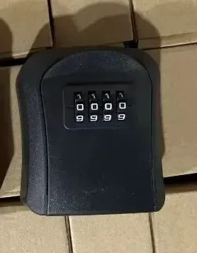 Key Keeper Combination Lock Wall Mounted Waterproof 4Digit Password Safe Box Easy Installation For  8