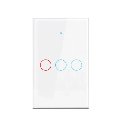 Tuya WiFi Smart Home Switch Gang Glass Touch Panel Voice  App Control Works With Alexa  Google Home 8