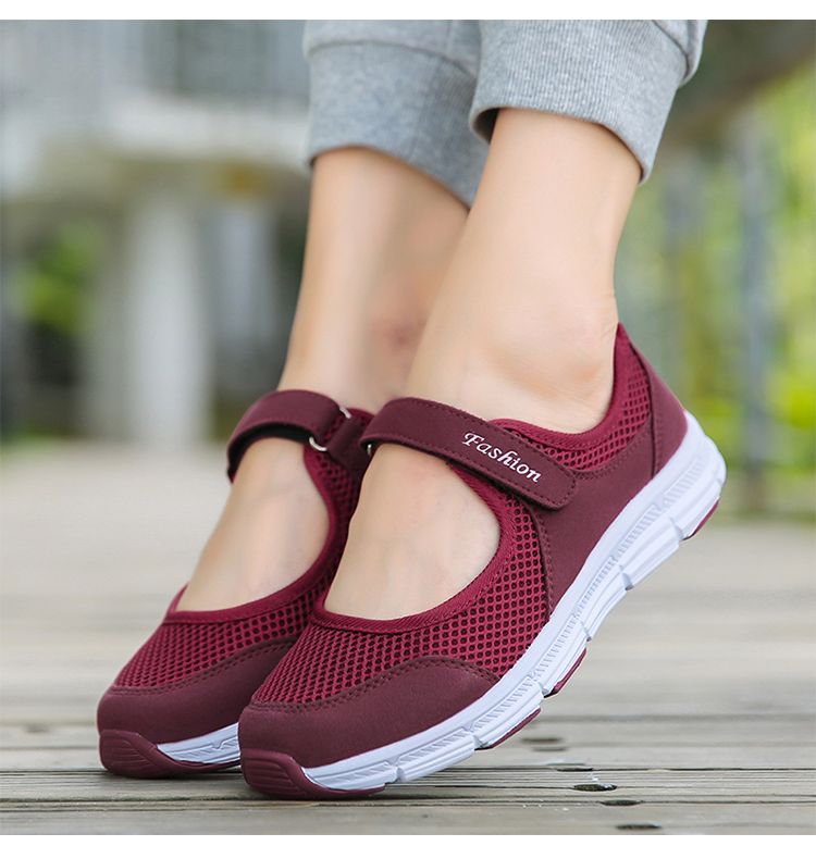 CloudStride Womens Breathable Mesh Walking Sneakers 3