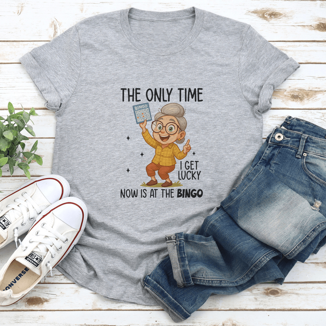 The Only Time I Get Lucky Now Is At The Lucky Tee