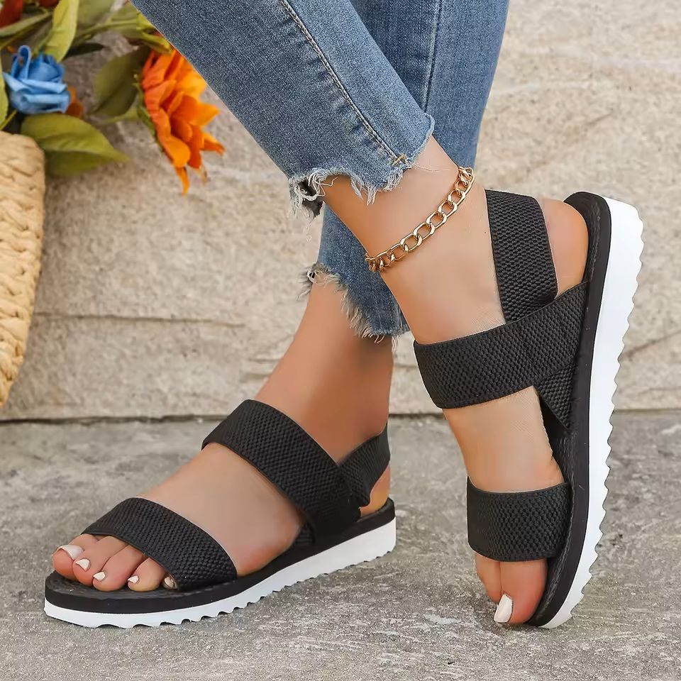 Womens Flat Shoelace Sandals  Comfortable Anti Slip Sole With Fashion Forward Street Style Look 6