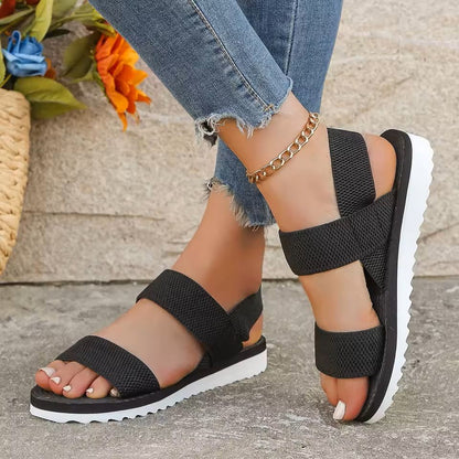 Womens Flat Shoelace Sandals  Comfortable Anti Slip Sole With Fashion Forward Street Style Look 6