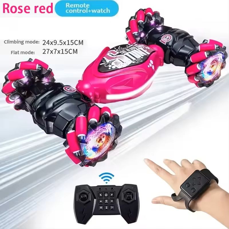 4WD GestureControlled Stunt Drift Car  LED Twist Deformation RC Toy For Kids 10