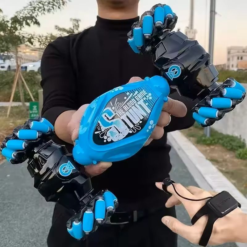 4WD GestureControlled Stunt Drift Car  LED Twist Deformation RC Toy For Kids 5
