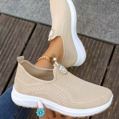 Womens Slip On Breathable Sports Sneakers  Lightweight Barefoot Style For All Day Comfort And Every