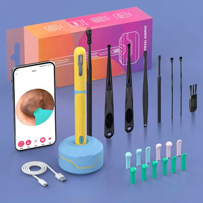 HD Ear Cleaner With Camera  Rechargeable USB C Otoscope Set For Safe And Visible Wax Removal 1