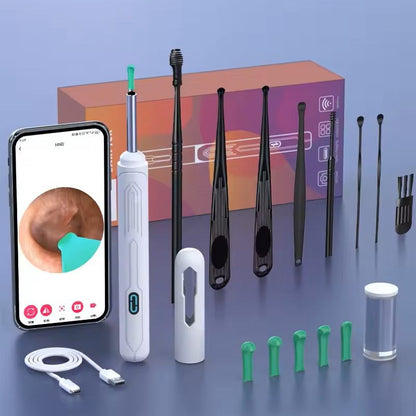 HD Ear Cleaner With Camera  Rechargeable USB C Otoscope Set For Safe And Visible Wax Removal 6