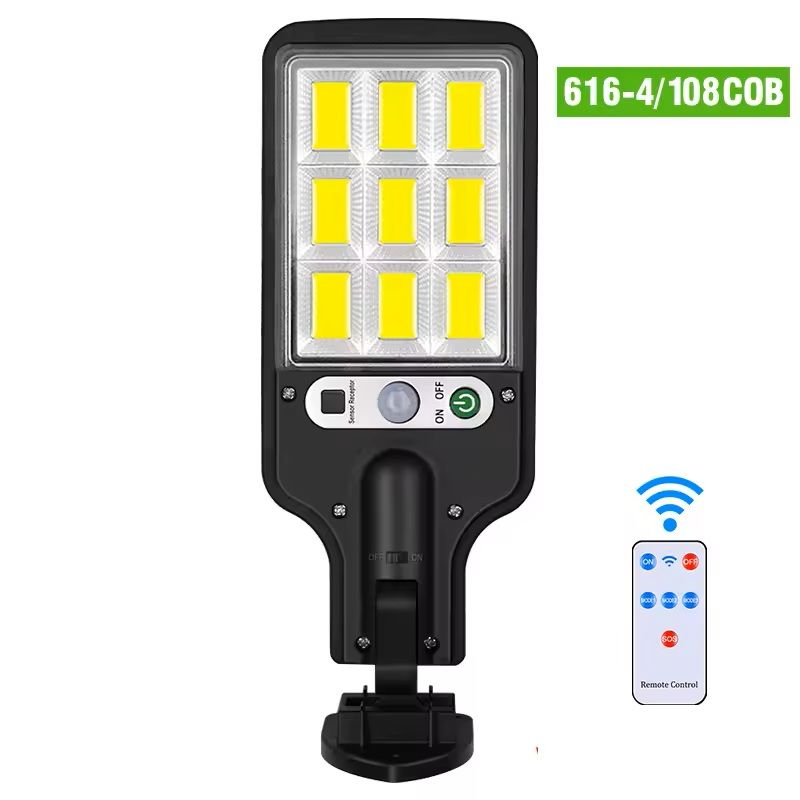 Solar Powered LED Wall Light  Motion Sensor Outdoor Lamp For Garden Garage Patio And Street Lightin