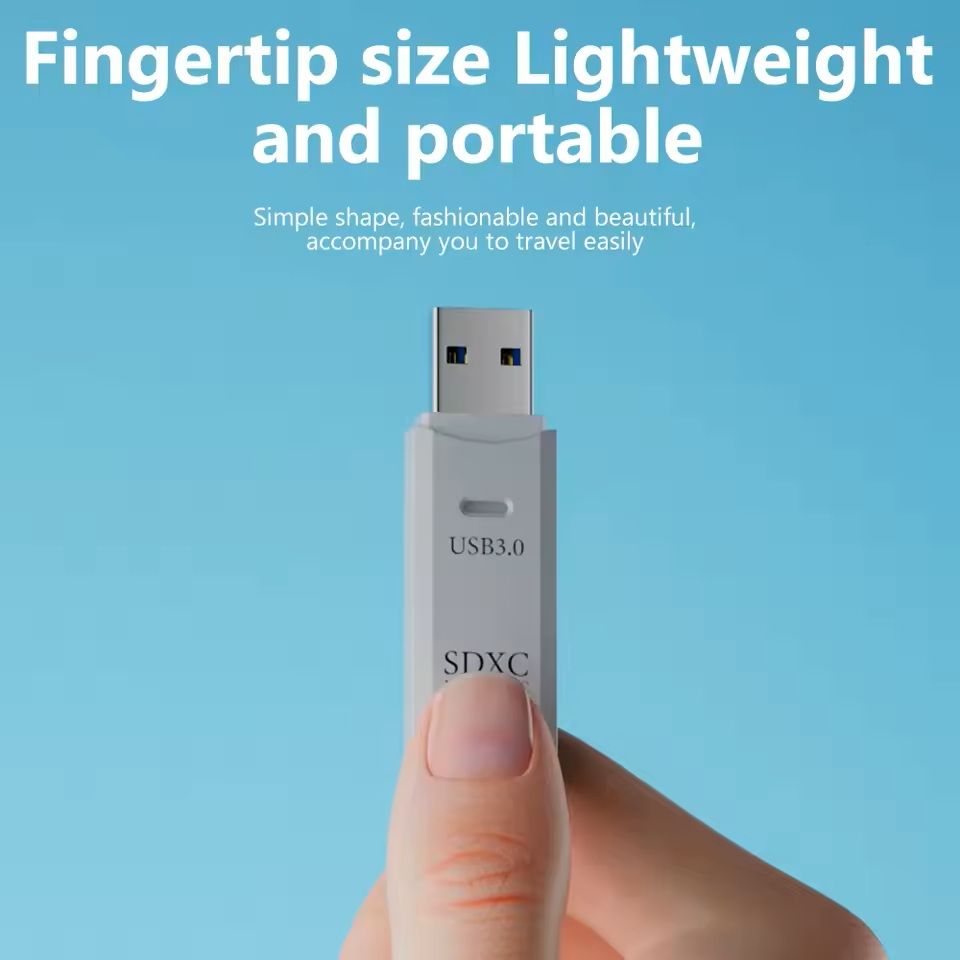 2in1 USB 30 Card Reader  HighSpeed Micro SD TF Memory Card Adapter For PC And Laptop Use 7