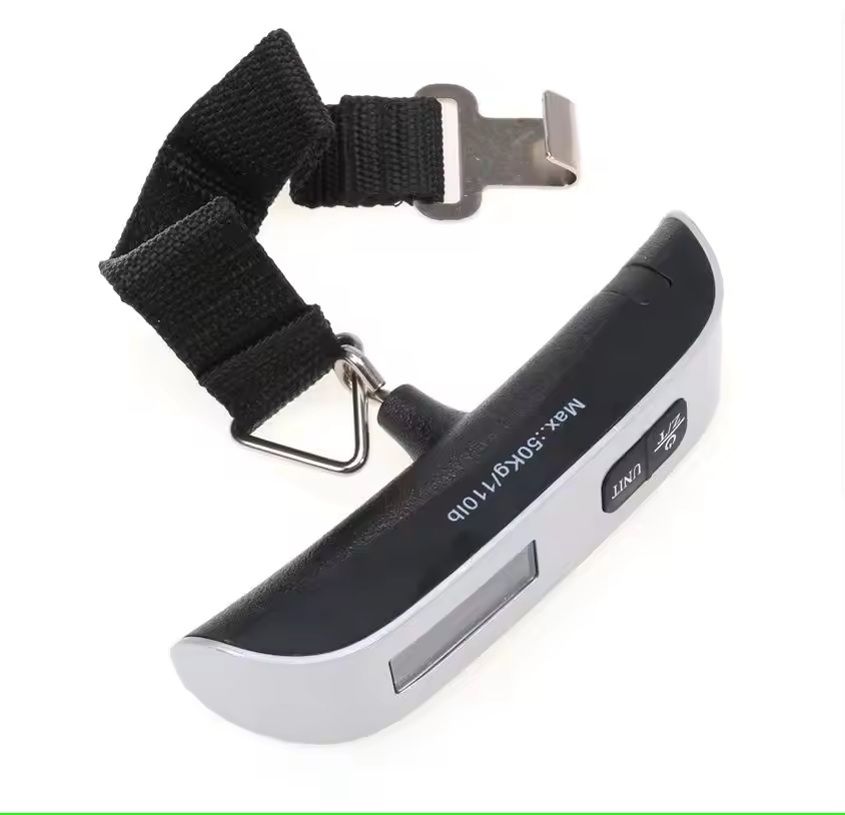 Digital Luggage Scale With LCD Display  Portable 50kg Bag Weight Checker For Travel Airport  Baggag 1