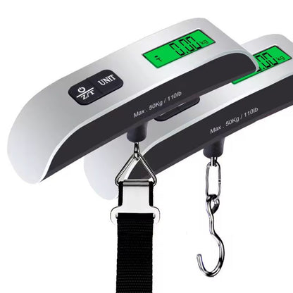 Digital Luggage Scale With LCD Display  Portable 50kg Bag Weight Checker For Travel Airport  Baggag 6