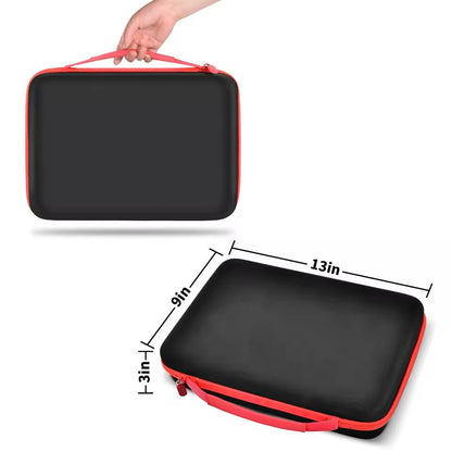 Battery Storage Organizer Case With Tester  Compact Battery Holder For AA AAA C D 9V  Button Cells 1
