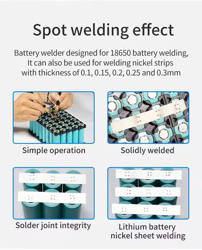 8000W Portable Spot Welder Kit  DIY Battery Pack Welding Machine With Nickel Strip  Welding Pen 1
