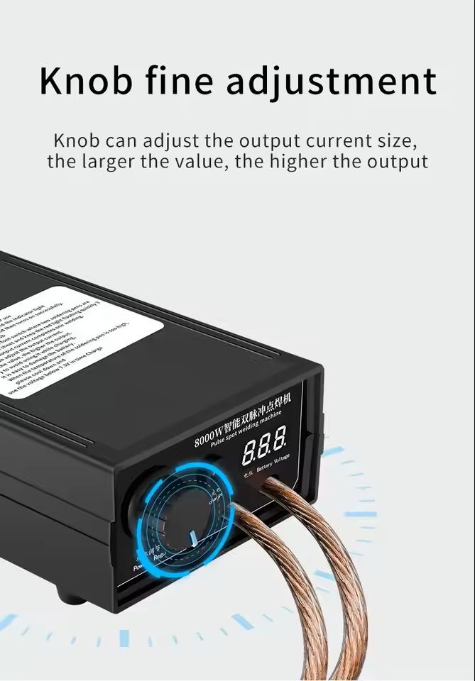 8000W Portable Spot Welder Kit  DIY Battery Pack Welding Machine With Nickel Strip  Welding Pen 2