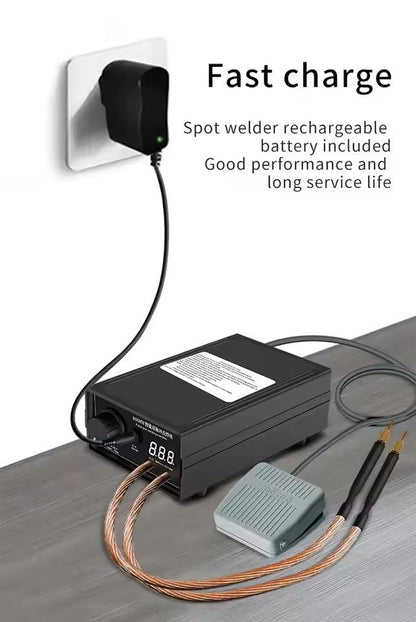8000W Portable Spot Welder Kit  DIY Battery Pack Welding Machine With Nickel Strip  Welding Pen 4