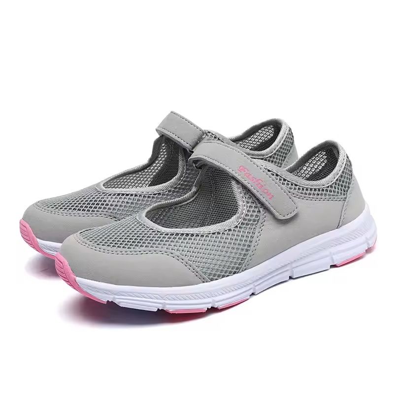 Womens Lightweight Mesh Sneakers Breathable Comfortable Walking Shoes Casual Work Footwear 1