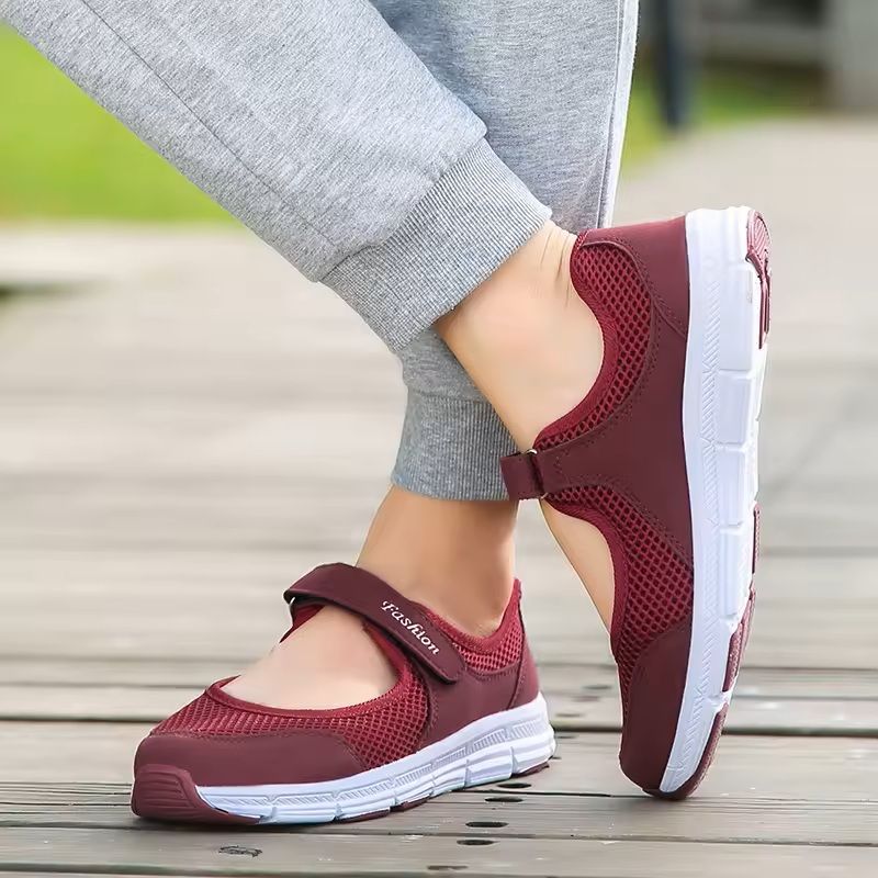 Womens Lightweight Mesh Sneakers Breathable Comfortable Walking Shoes Casual Work Footwear 3
