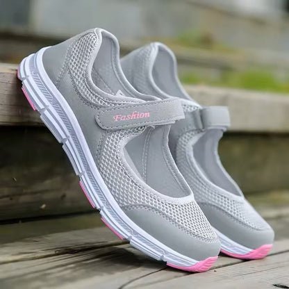 Womens Lightweight Mesh Sneakers Breathable Comfortable Walking Shoes Casual Work Footwear