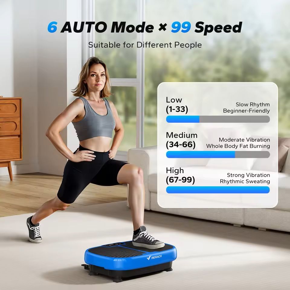 EMS Vibration Plate Exercise Machine For Lymphatic Drainage Pain Relief  Weight Loss 2