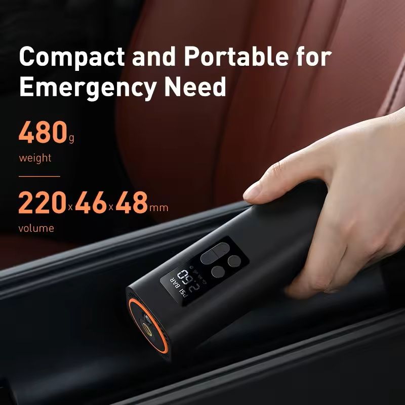 12V 150PSI Mini Digital Car Air Compressor  Compact Smart And Ready For Any Ride 4