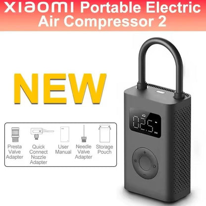 Xiaomi Mijia Air Pump 2  25 Faster Inflation Compact  Smart 3
