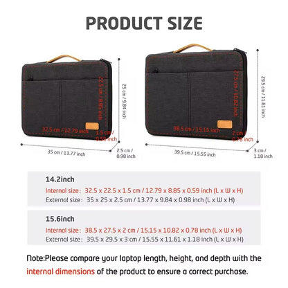 Laptop Sleeve Bag 14156 Inch  Sleek Shockproof And TravelReady 2