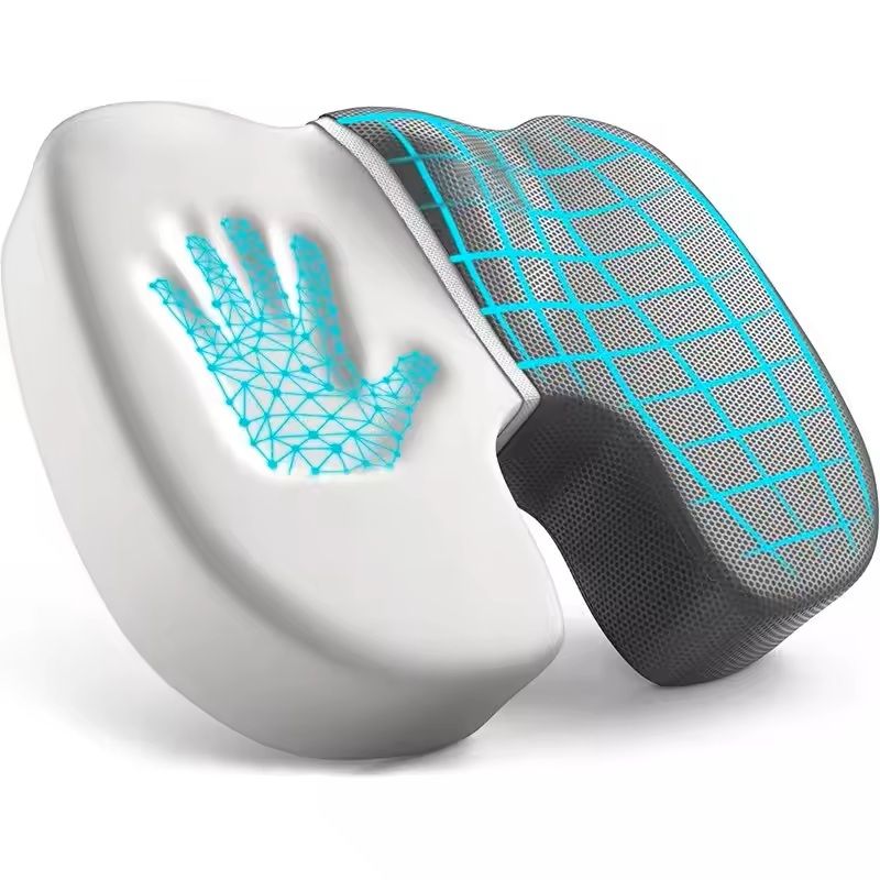 Ergonomic Memory Foam Office Seat Cushion – Tailbone & Posture Support for Long Sitting