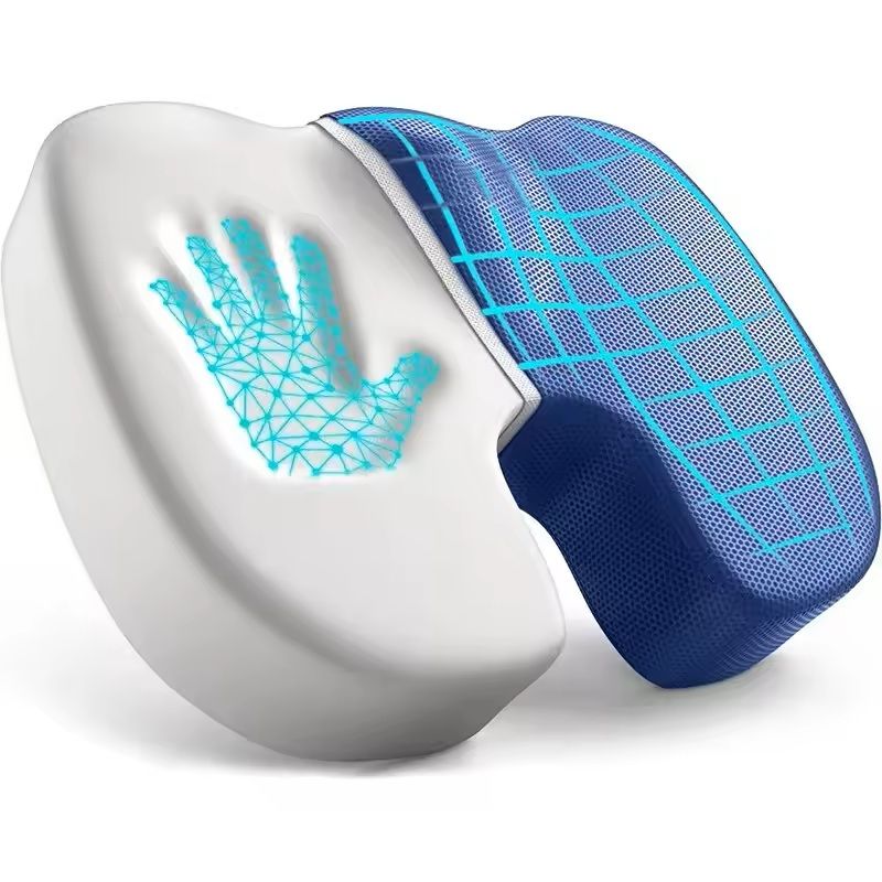 Ergonomic Memory Foam Office Seat Cushion  Tailbone  Posture Support For Long Sitting 2