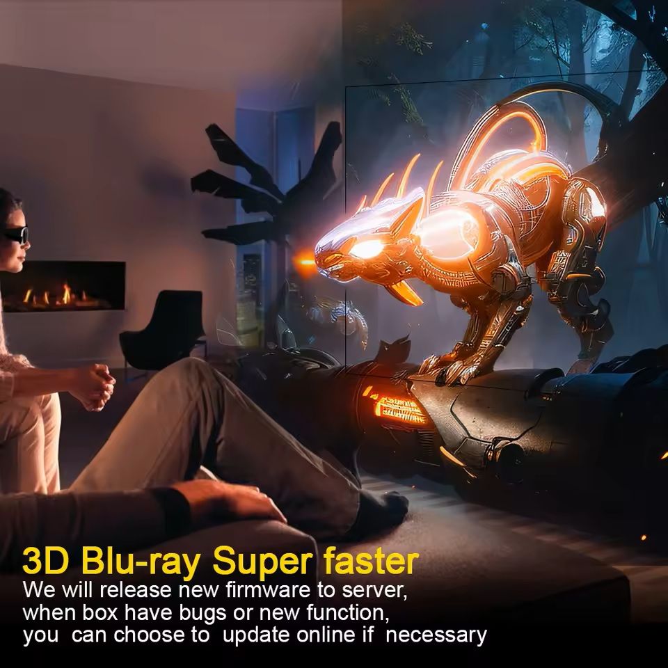 Android 12 TV Box  Allwinner H618 Dual WiFi 8K Support Voice Control 1