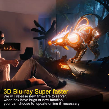 Android 12 TV Box  Allwinner H618 Dual WiFi 8K Support Voice Control 1
