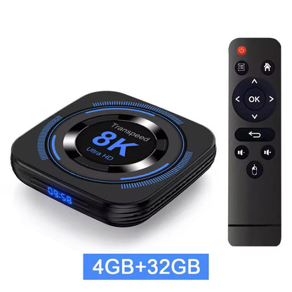 Android 12 TV Box  Allwinner H618 Dual WiFi 8K Support Voice Control 2
