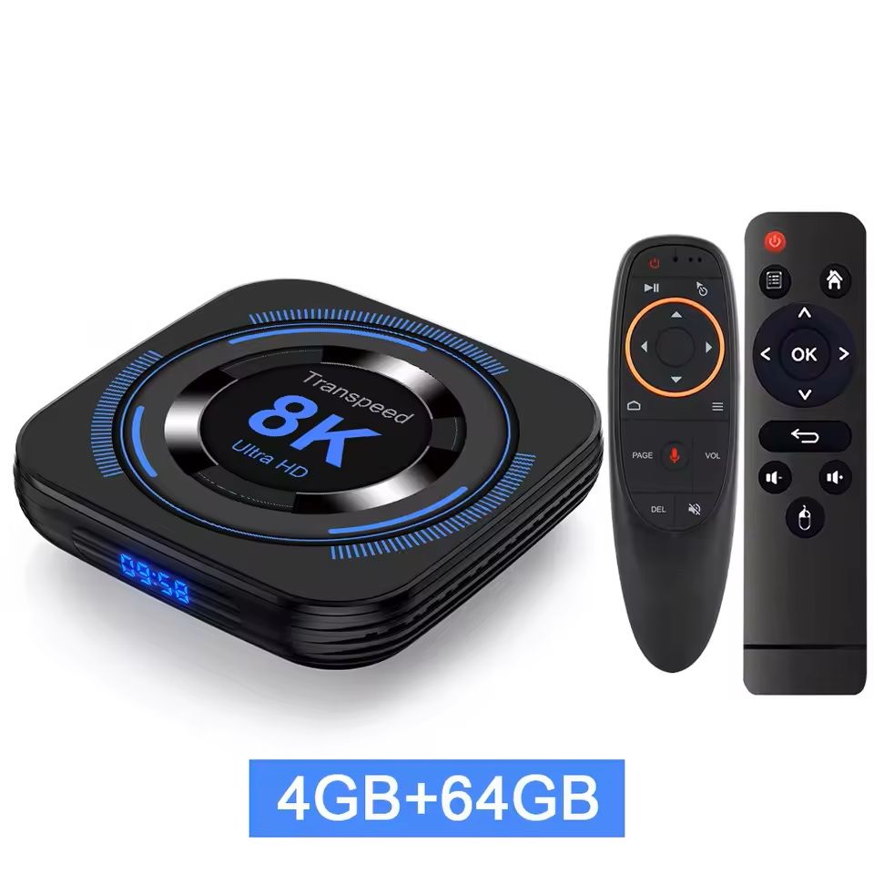 Android 12 TV Box  Allwinner H618 Dual WiFi 8K Support Voice Control 9