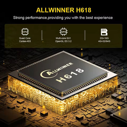 Android 12 TV Box  Allwinner H618 Dual WiFi 8K Support Voice Control 10