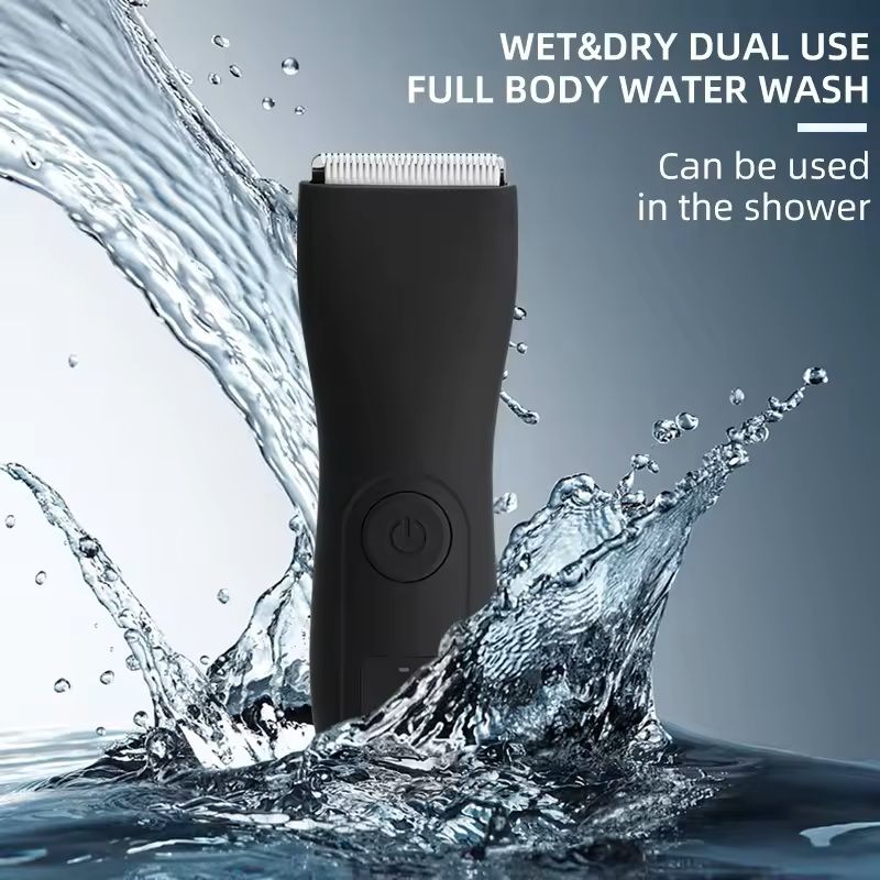 PrecisionCare Waterproof Body  Groin Hair Trimmer  Safe Grooming For Men  Women 9