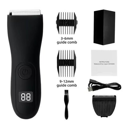 PrecisionCare Waterproof Body  Groin Hair Trimmer  Safe Grooming For Men  Women 4