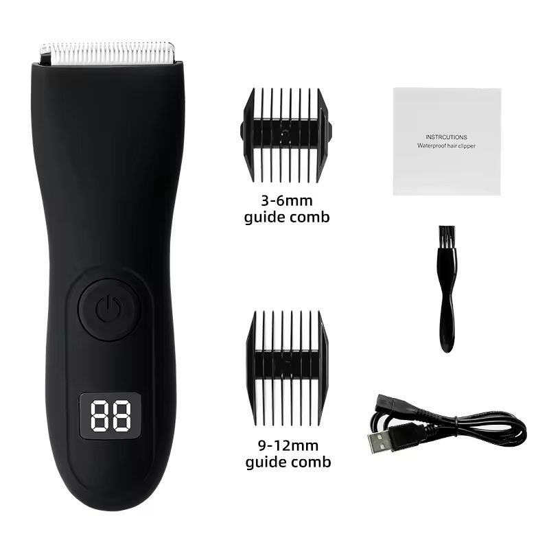 PrecisionCare Waterproof Body  Groin Hair Trimmer  Safe Grooming For Men  Women 8