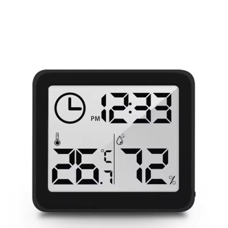SmartSense Digital Wall And Desk Clock With Temperature And Humidity Display 3
