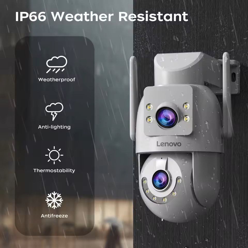 SecureView 4K DualLens PTZ WiFi Security Camera  Smart AutoTracking With 5GHz Connectivity 4