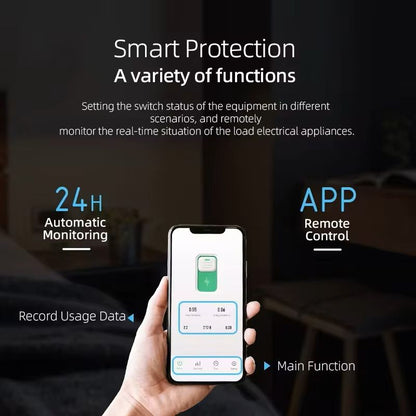 Smart WiFi Circuit Breaker With Energy Monitoring  1P 63A DIN Rail Remote Control 2